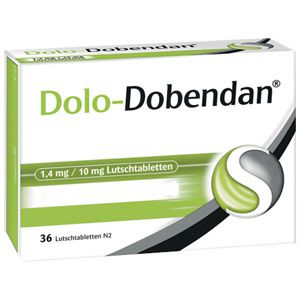 DOLO-DOBENDAN 1,4 mg/10 mg Lutschtabletten